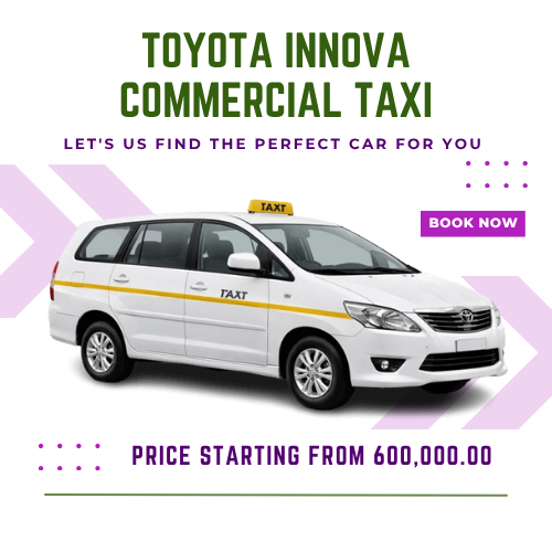 2015 Toyota Innova Commercial Taxi - Excellent Condition