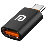 Portronics Bridge Y USB 3.0 to Type C OTG Adaptor, 10Gbps High Speed Data Transfer, Thunderbolt to USB Adapte