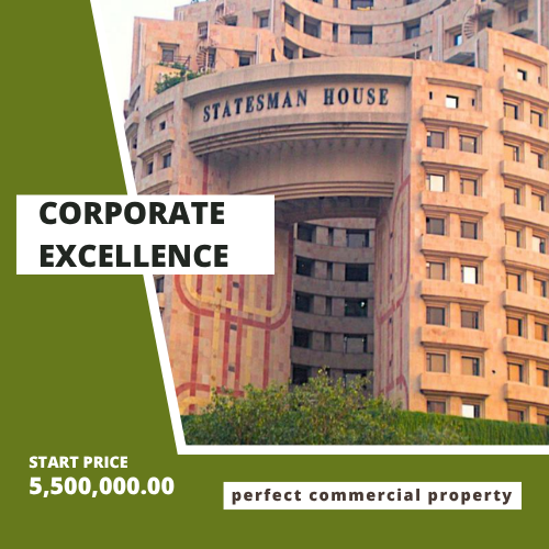 Premium 1000 Sq. Ft. Commercial Office Space at Statesman House, Barakhamba Road