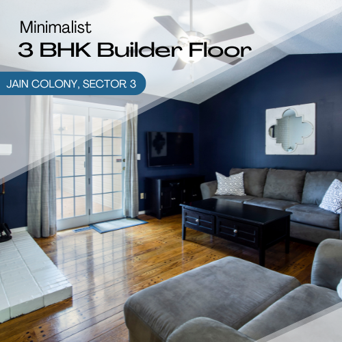 3 BHK Builder Floor for Sale in Jain Colony, Sector 38, New Delhi